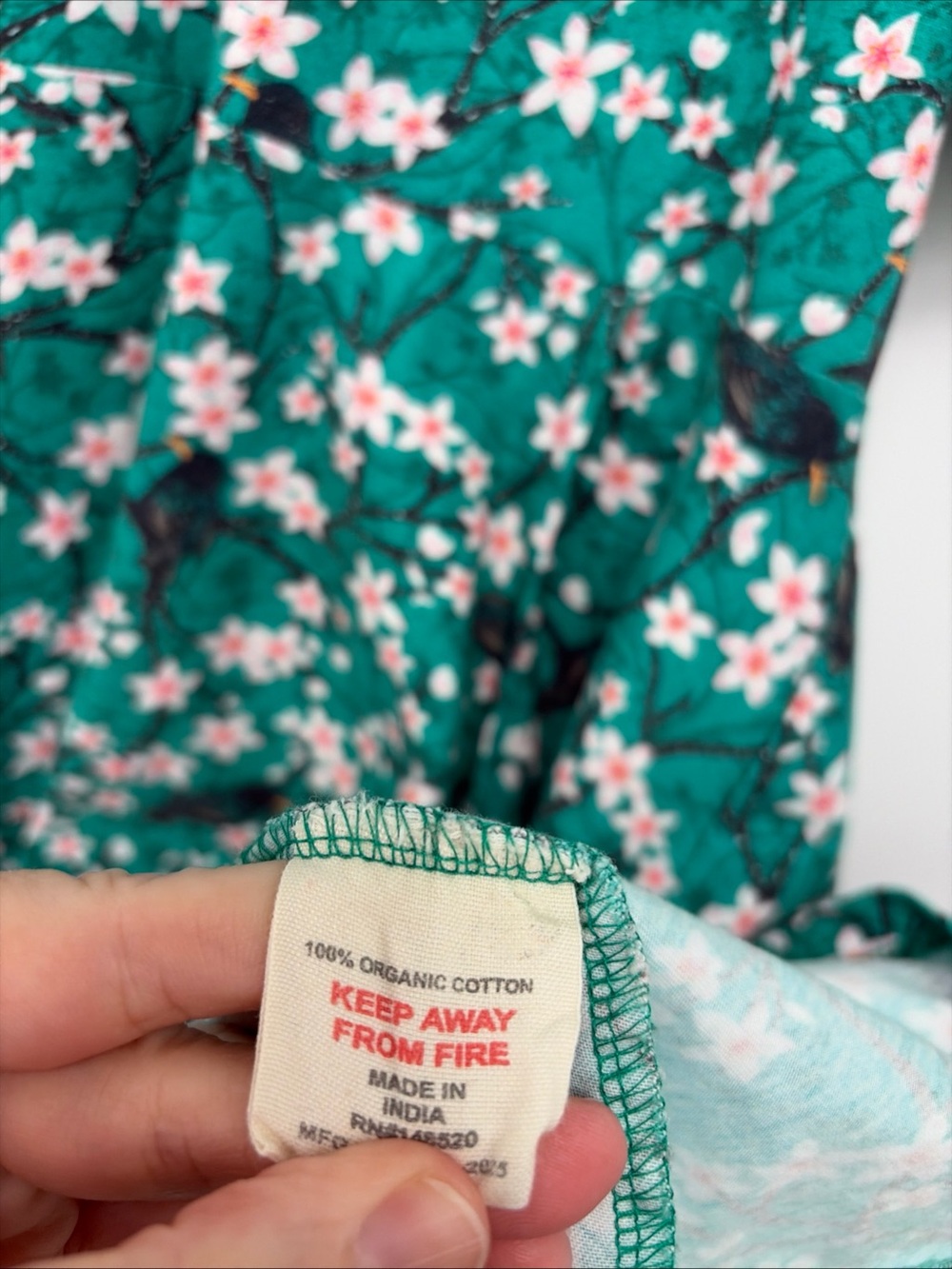 Svaha Sakura Starlings Twirl Dress with Pockets Plus Size 5X - Picture 5 of 6